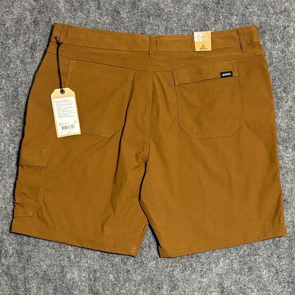 Prana Stretch Zion II Men’s Shorts NWT Size 38 Hiking Outdoor
